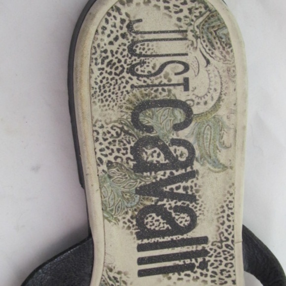 Mens Roberto Just Cavalli Leather Sandals Size 42 main image 8